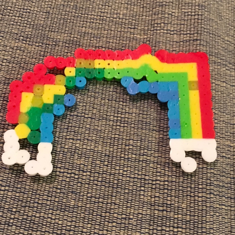 A super cute rainbow