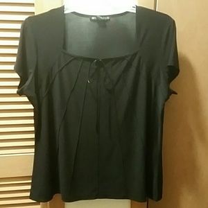 *SALE*Beautiful black blouse, 1X