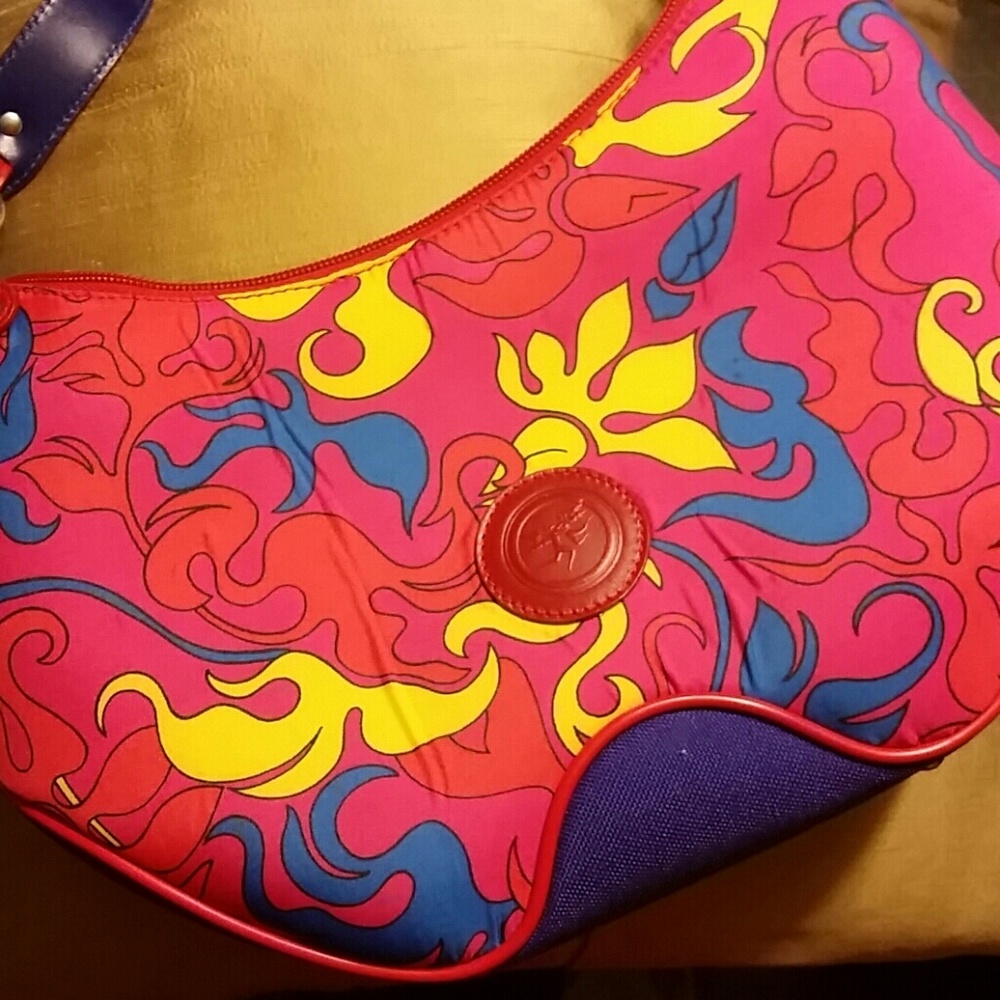 Gorgeous Piero Guidi colorful purse