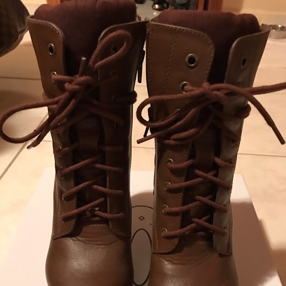 ⚡️cognac ankle boots - Picture 3 of 4