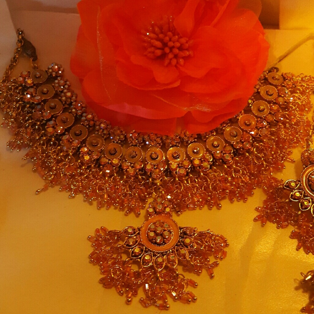AUTHENTIC Genuine Bollywood Statement Set