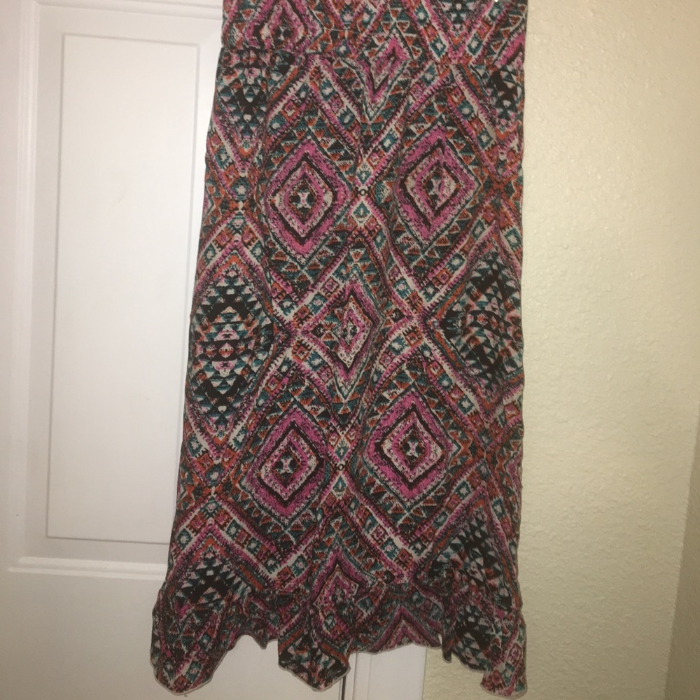 Bright Patterned Girls LongSkirt