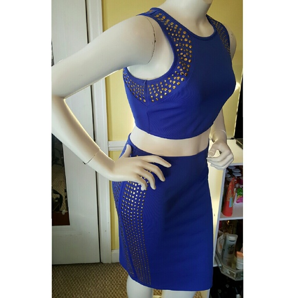 2B bebe studded dress. - Picture 2 of 4