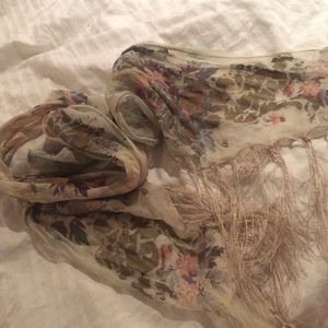 Ralph Lauren scarf with fringe