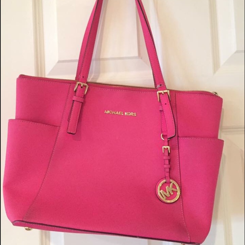 Pink Michael Kors bag