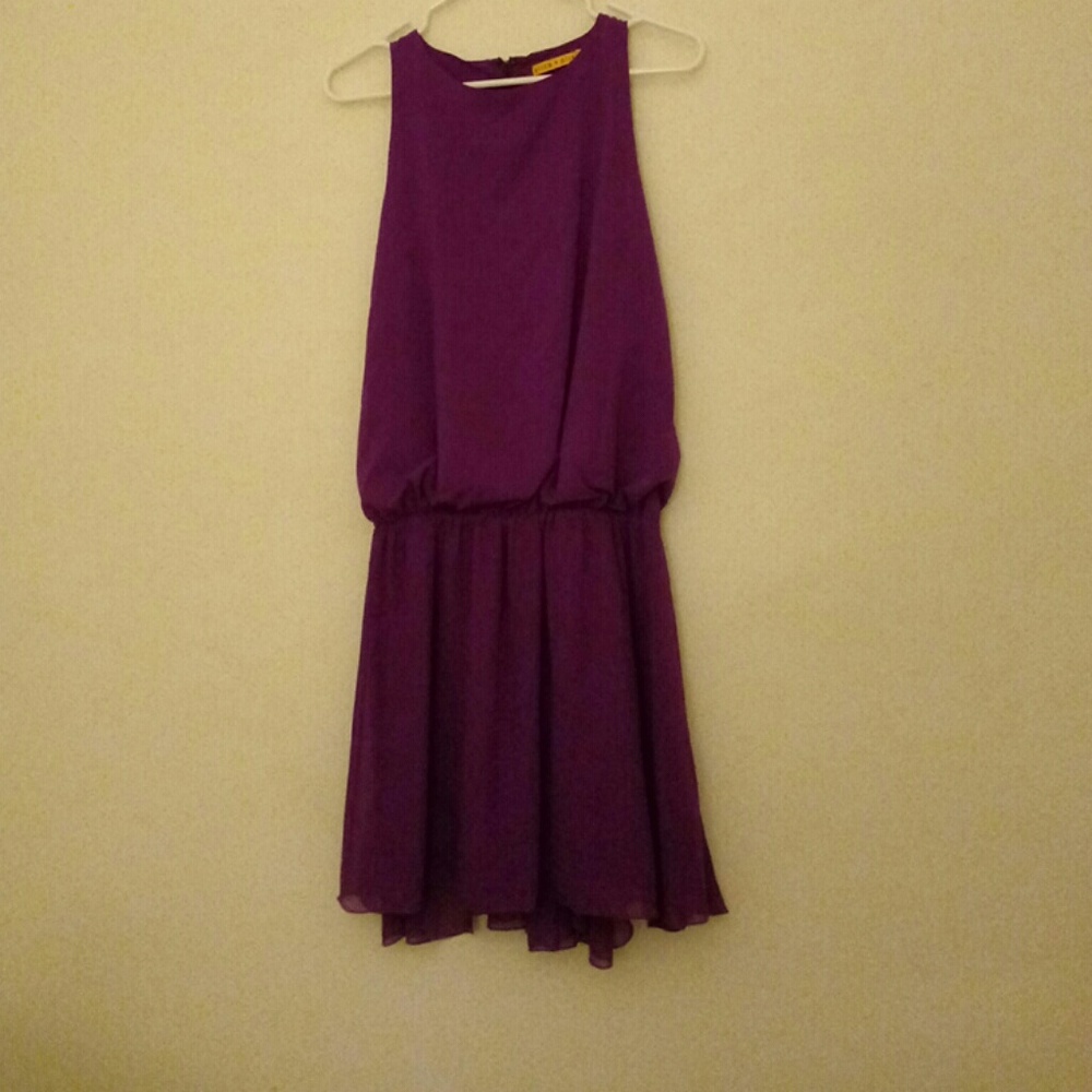 Flirty Feminine Purple dress