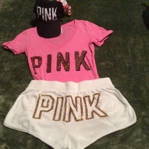 PINK by Victoria secret, shorts, size XS