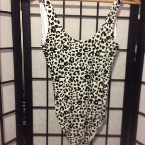 Leopard bodysuit