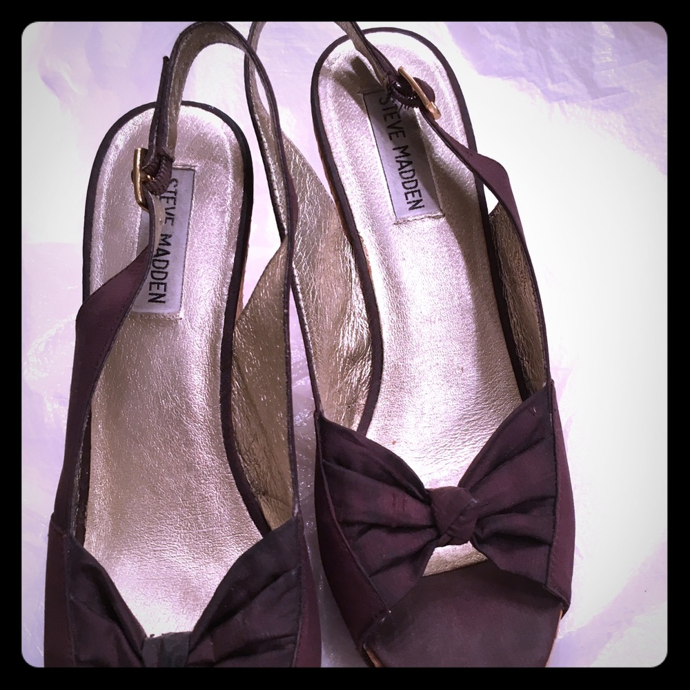 Steve Madden wedge sandals