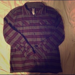 Patagonia men's striped flannel