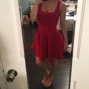 Red dress!