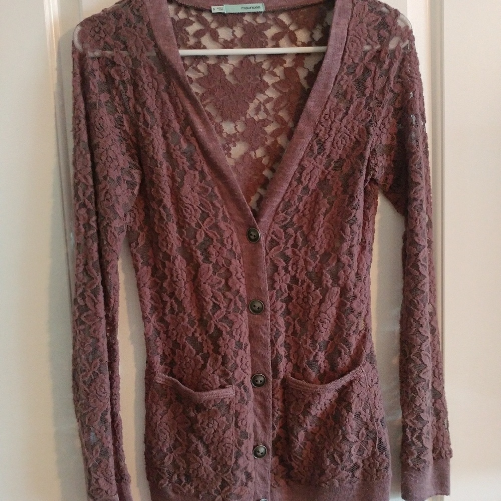 All lace cardigan