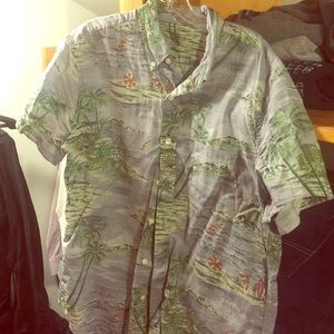 J crew casual button up shirt sleeve