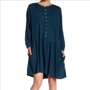 Free People Linen Blend Dress