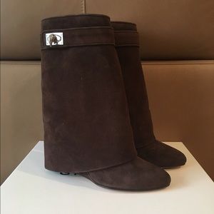 Givenchy boots ( worn once ) still brand new