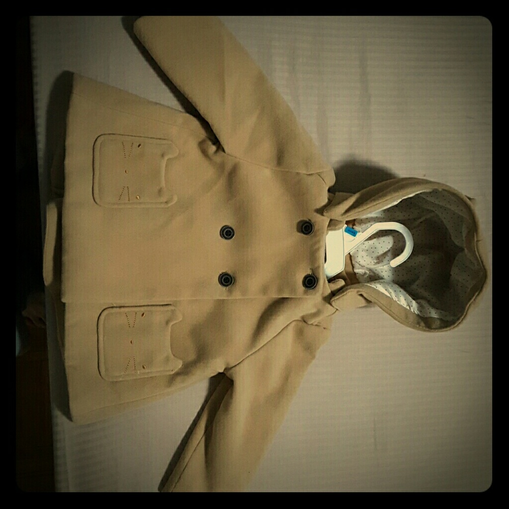H&M tan kitty coat