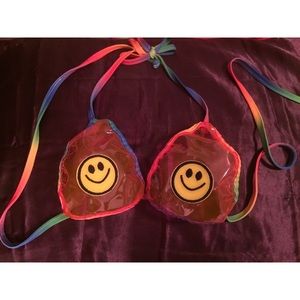 PVC smiley bra
