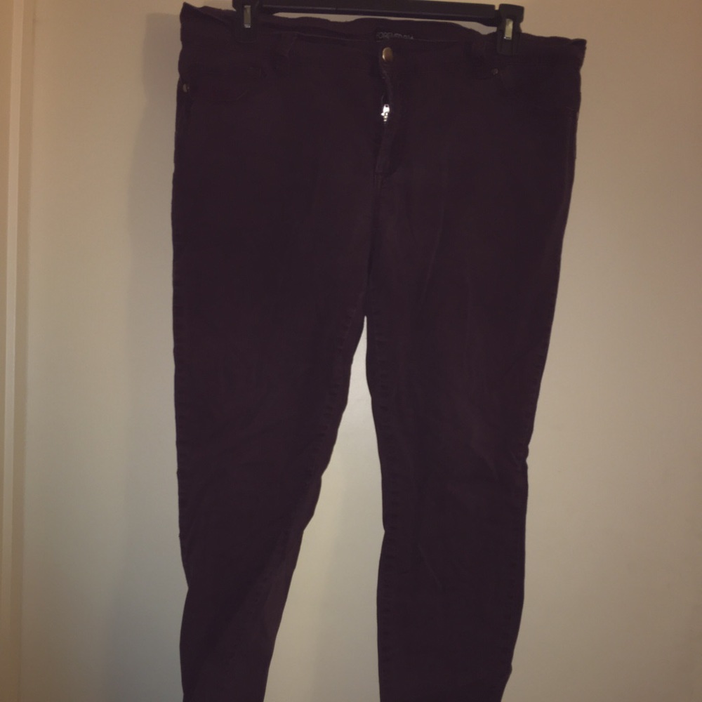 Purple pants