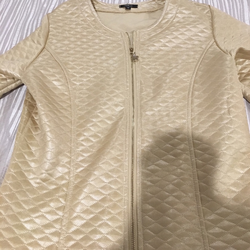 Patterned bomber jacket - Picture 3 of 4