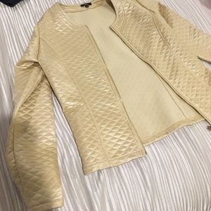 Patterned bomber jacket
