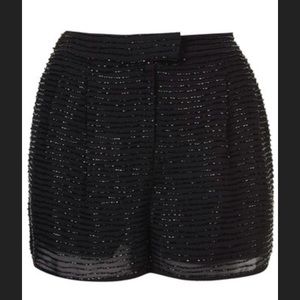 Top shop embellished shorts
