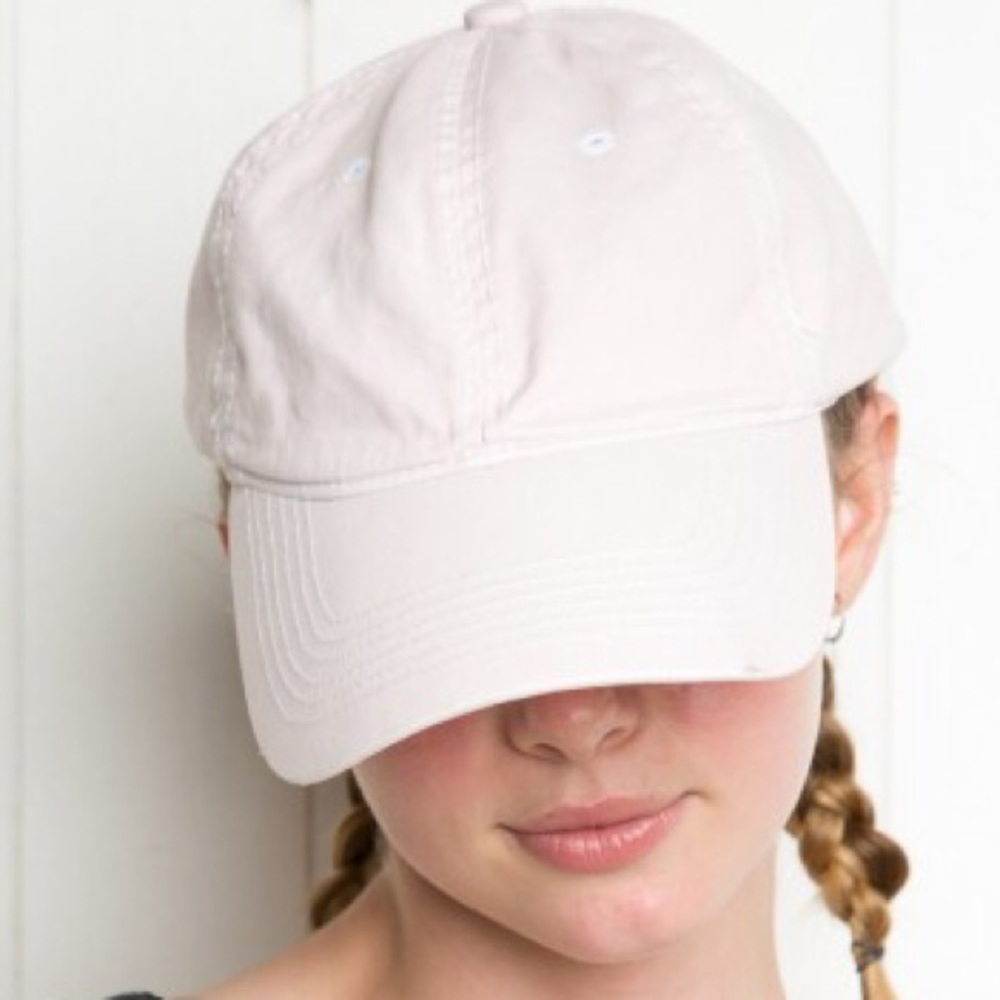 Brandy melville light pink hat