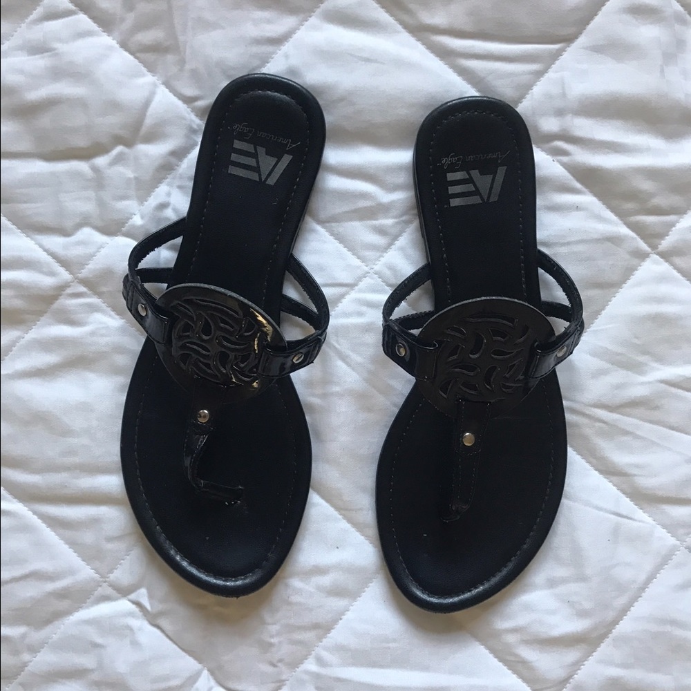 Black sandals