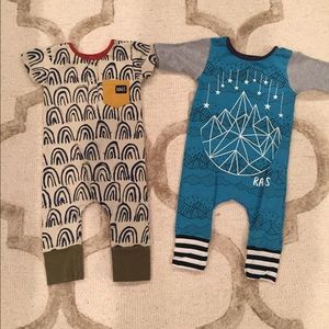 Rags to raches romper lot 3-6 months