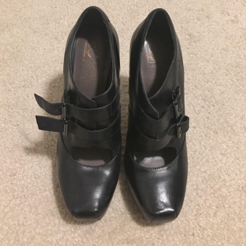 Classy black business heels