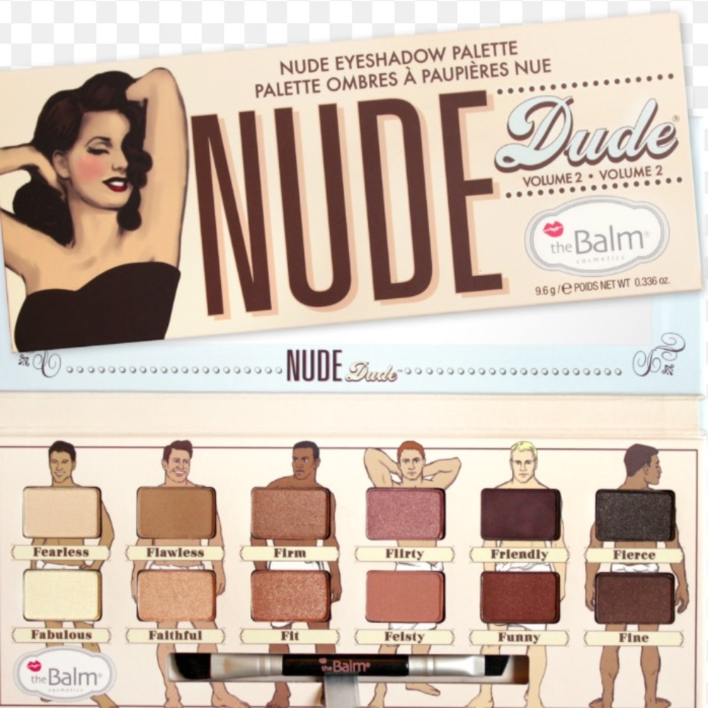 NUDE DUDE THE BALM PALETTE