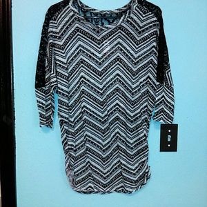Tribal/ Aztec Print Top