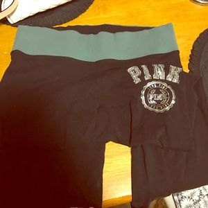 Pink bootcut yoga pants