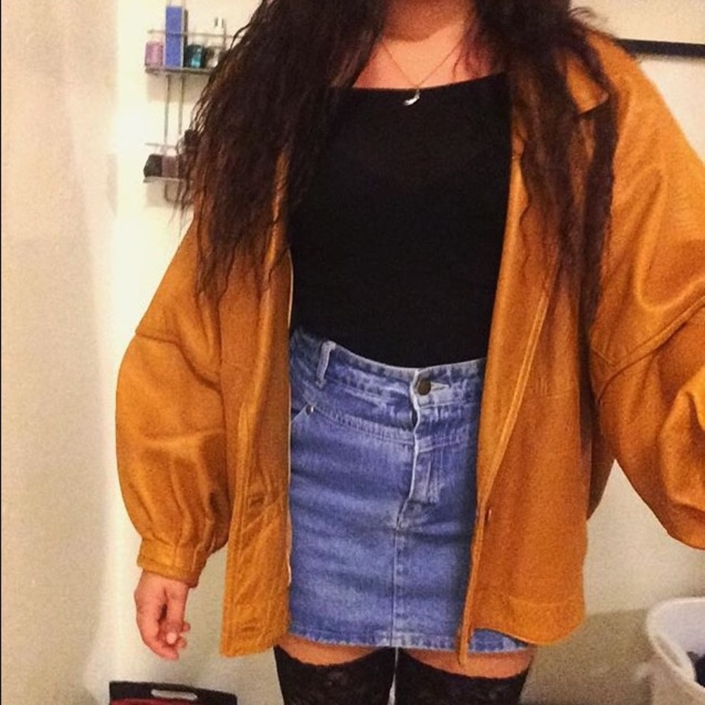 Leather jacket