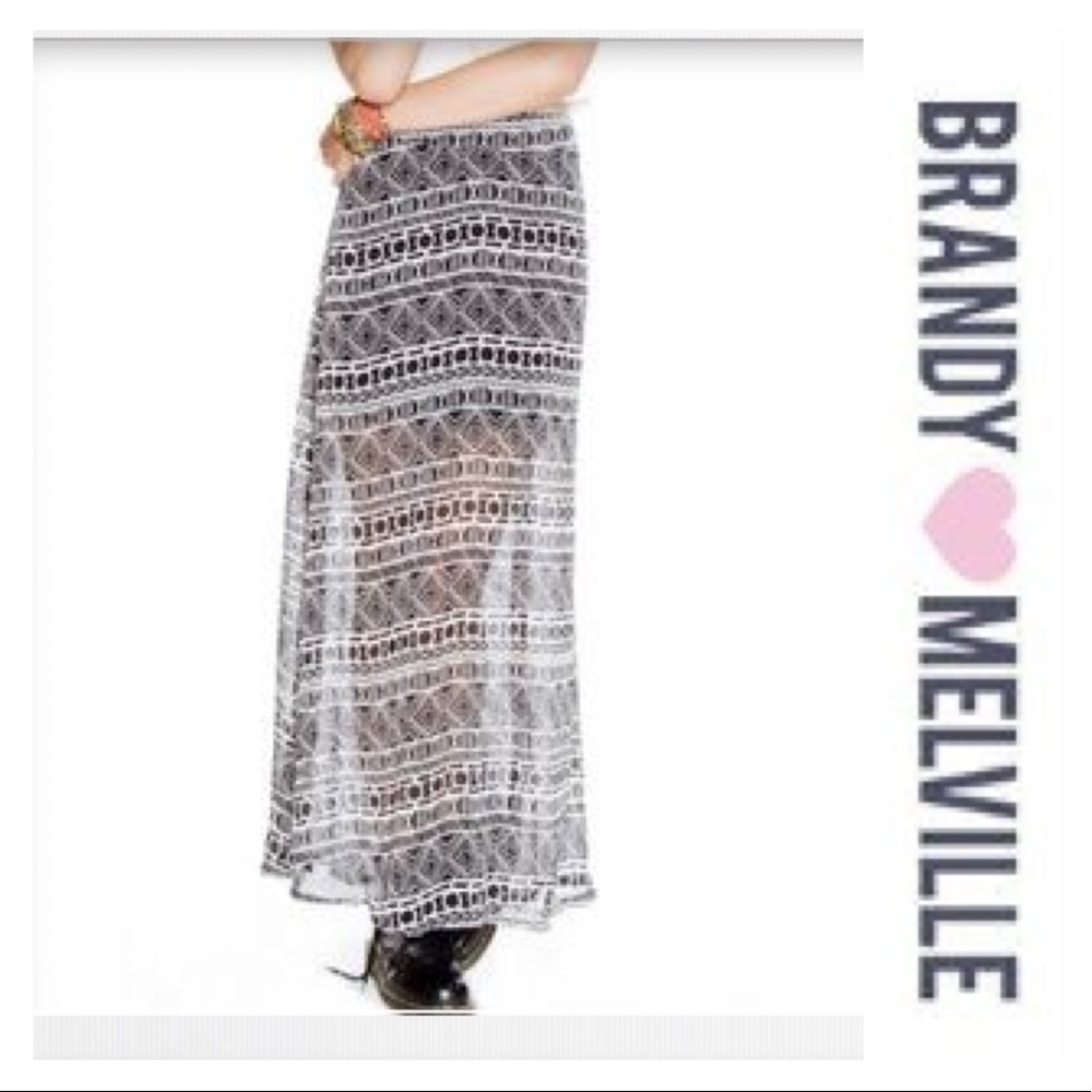 Brandy Melville | Tribal maxi skirt