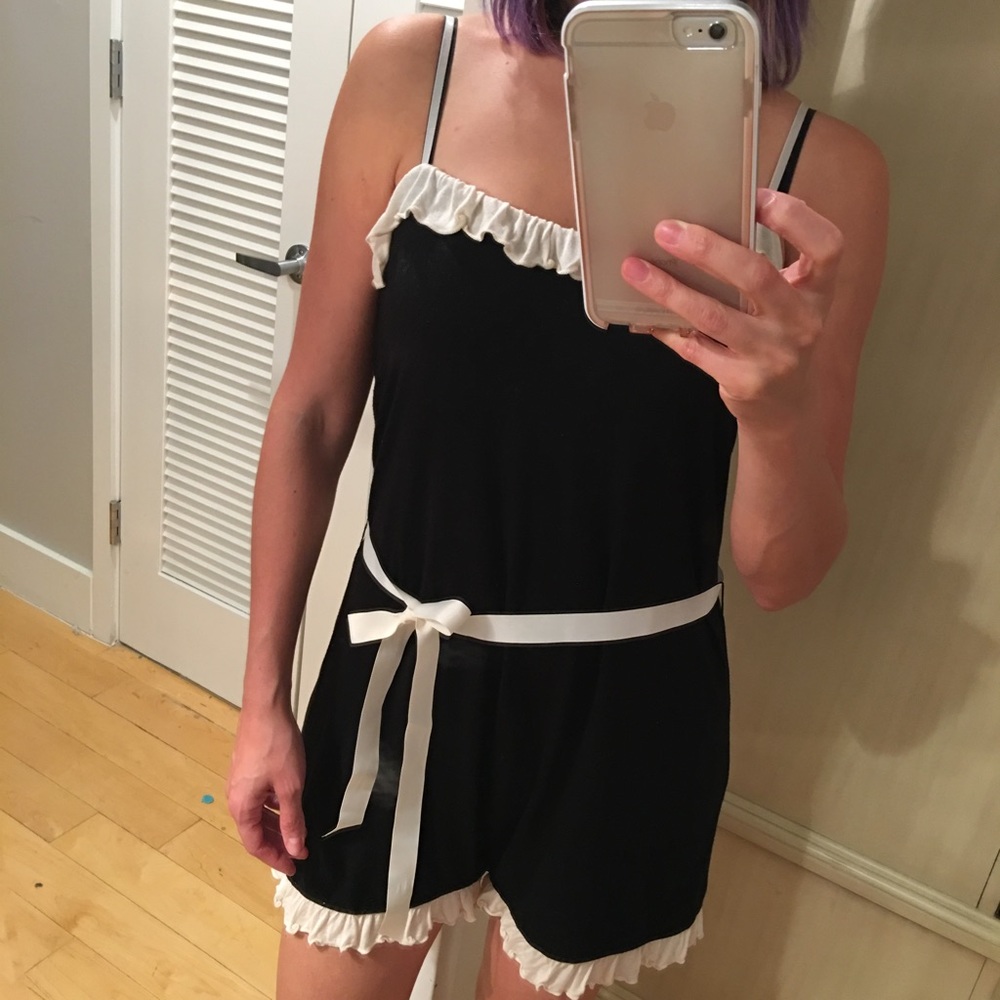 Anthropology Ruffle Romper