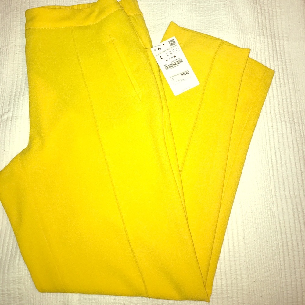 ZARA cropped dress pant