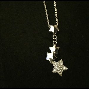 Silver Shooting Star Necklace
