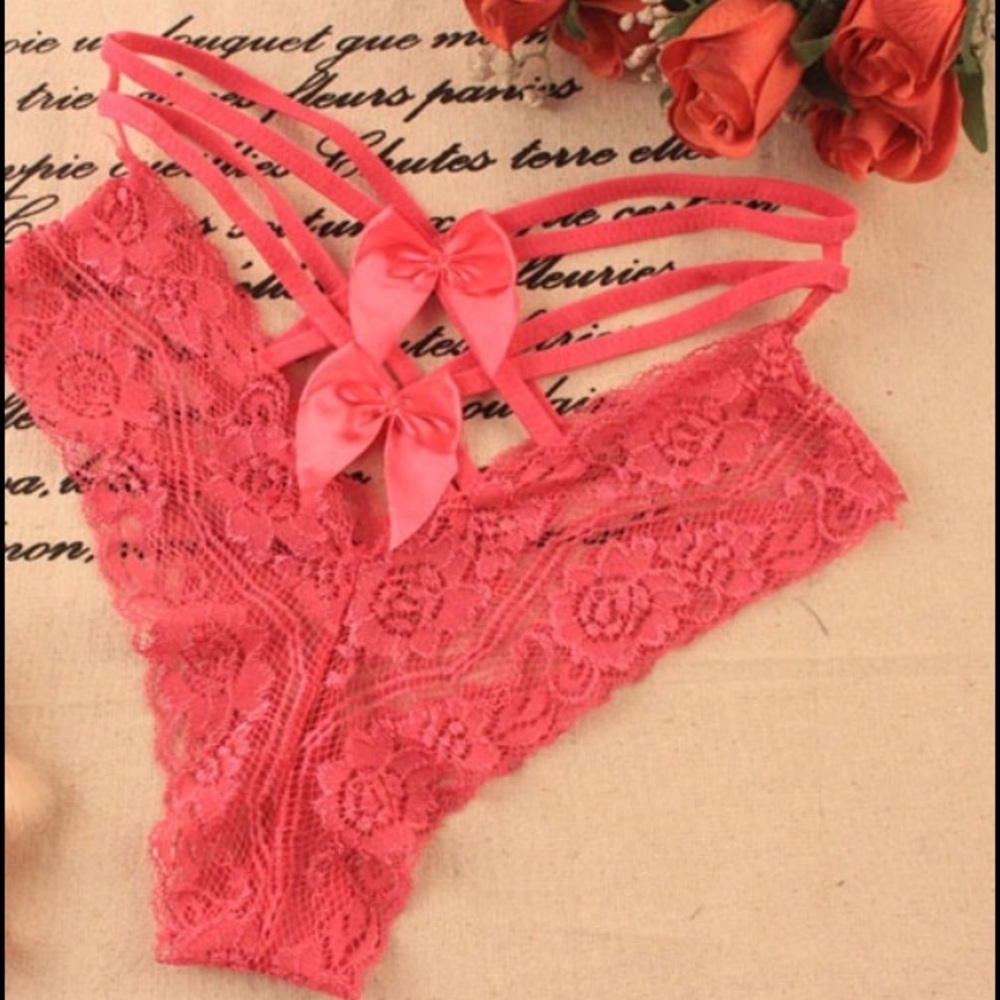Fuschia Lace Pantie