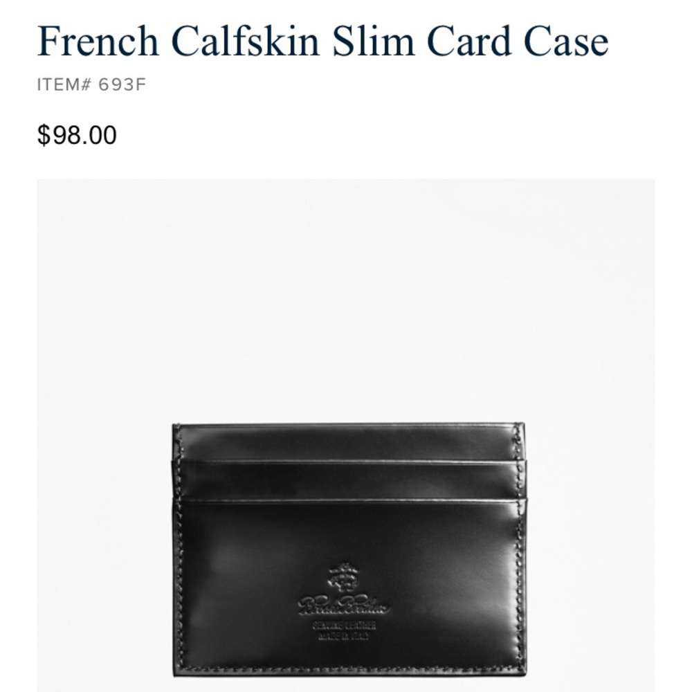 Brooks Brothers Wallet- EXCELLENT CONDITION