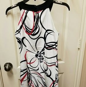 Ann Taylor dress with flower pattern