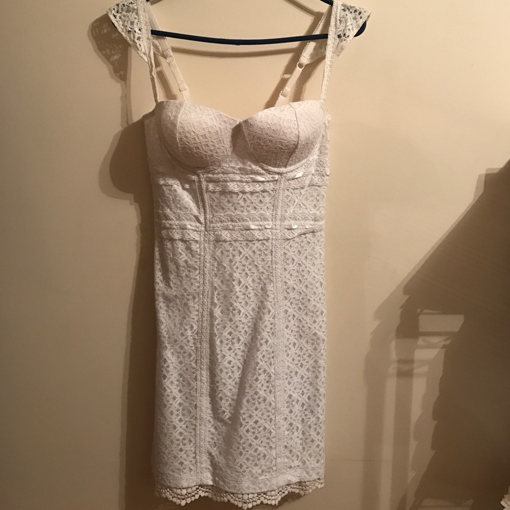 White sexy dress by Guess