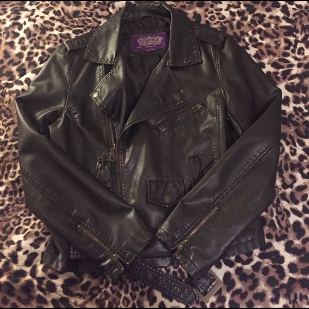 Vegan Leather Jacket