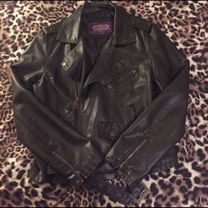 Vegan Leather Jacket