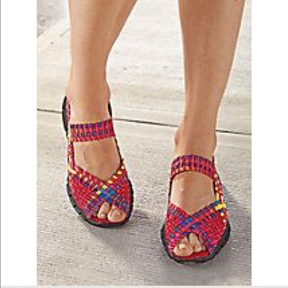 Bernie Mev Comfi Black Rainbow Sandals - Picture 5 of 5