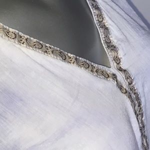 Ombré blue tunic sz L