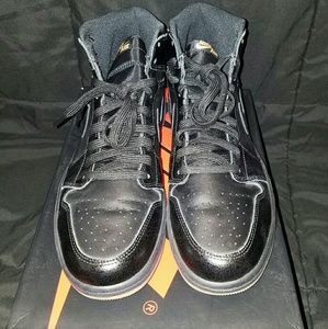 OG Air Jordan 1 Black Gum Bottom 100% Authentic