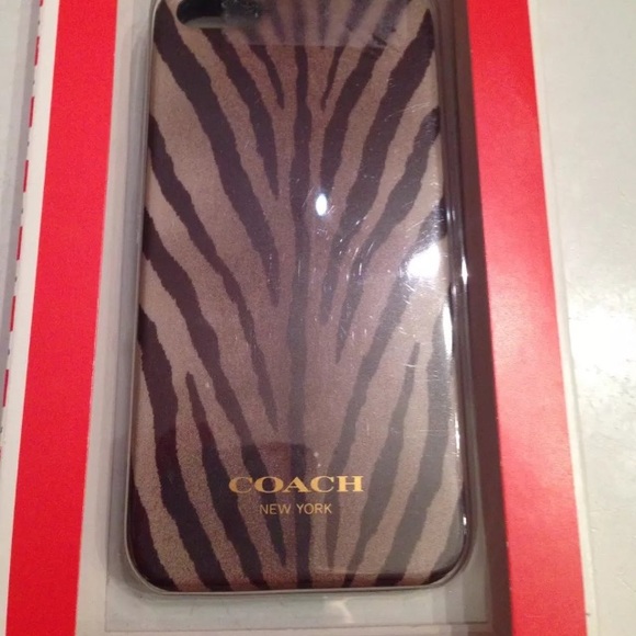 coach iphone 5 brown multi - Picture 2 of 2