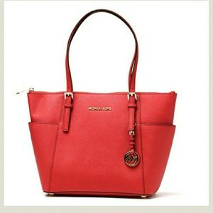 Like New MK Jet Set Top-Zip Tote