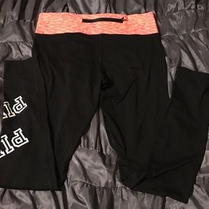 "VS Pink"yoga pants size small