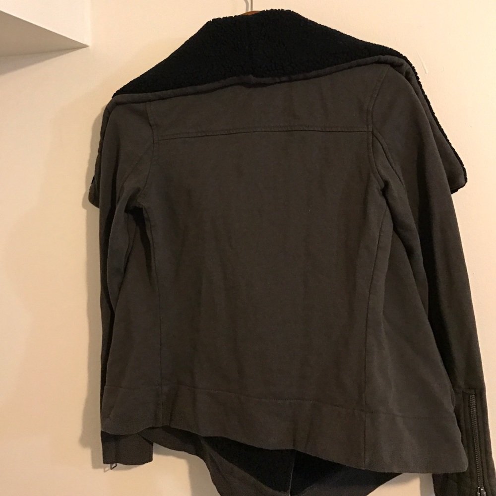❤️HP❤️NWT ALL SAINTS Sherpa Jacket Coat - Picture 4 of 6